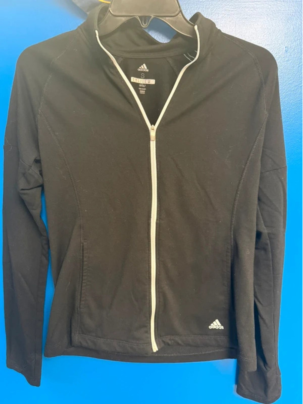 adidas Golf Women's Full-Zip 3-Stripes Jacket